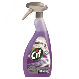 Spray do dezynfekcji Cif Professional 2 w 1 Cleaner Disinfectant 750 ml