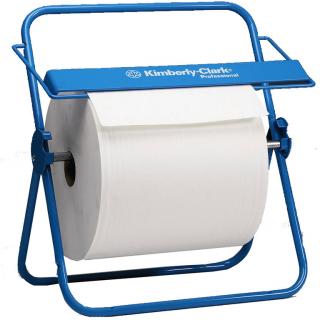 Stojak na czyściwo w rolce Kimberly Clark PROFESSIONAL, niebieska stal