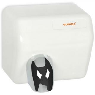 Suszarka do rąk Warmtec BARRELFLOW 2500 W, białe tworzywo ABS