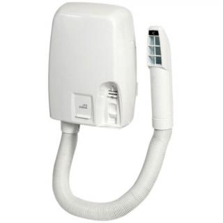Suszarka do włosów basenowa Bisk 800 W, białe tworzywo ABS