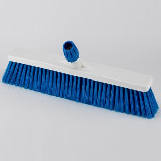 Szczotka do zamiatania Aricasa 45 cm miękka, niebieska