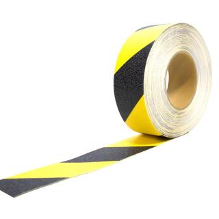 Taśma antypoślizgowa żółto-czarna 5 cm × 18.3 m COBA
