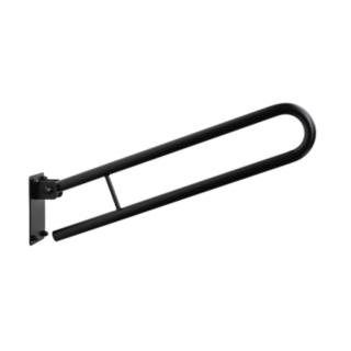 Uchwyt dla niepełnosprawnych Faneco Faneco ⌀ 25 mm, 60 cm uchylny stal kolor czarny