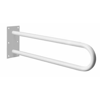 Uchwyt dla niepełnosprawnych prosty ⌀ 25, 60 cm Bisk PRO, stal kolor biały