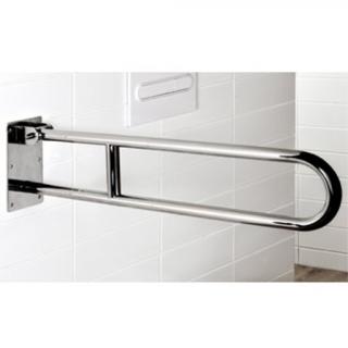 Uchwyt dla niepełnosprawnych uchylny ⌀ 25, 70 cm PRO Bisk, stal nierdzewna polerowana
