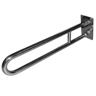 Uchwyt dla niepełnosprawnych uchylny Faneco ⌀ 32 mm, 60 cm, stal nierdzewna polerowana