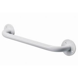 Uchwyt do wanny prosty ⌀ 25, 60 cm Bisk, stal kolor biały