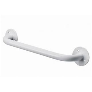 Uchwyt do wanny prosty ⌀ 25, 80 cm Bisk, stal kolor biały