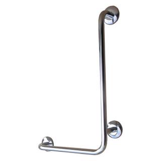 Uchwyt kątowy Faneco ⌀ 32 mm, 30 × 60 cm prawy Faneco, stal nierdzewna matowa