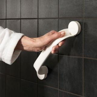 Uchwyt naścienny Etac Flex 30 cm biały samoprzylepny