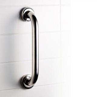 Uchwyt pod prysznic prosty ⌀ 25, 25 cm PRO Bisk, stal nierdzewna polerowana