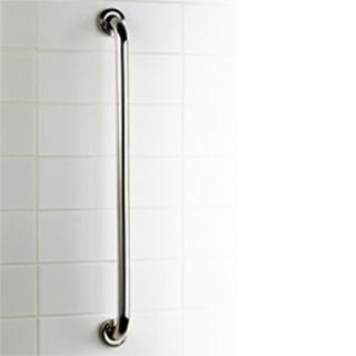 Uchwyt pod prysznic prosty ⌀ 25, 60 cm PRO Bisk, stal nierdzewna polerowana