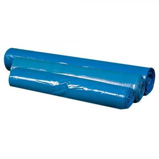 Worki na śmieci LDPE 35 litrów 25 sztuk niebieskie
