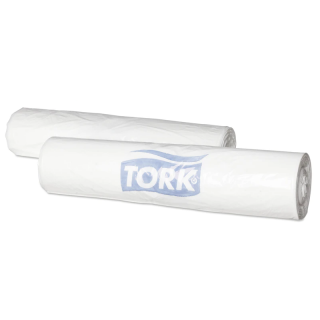 Worki na śmieci Tork 20 litrów B2 10 rolek 100 szt. w rolce, białe