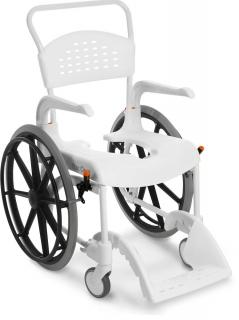 Wózek toaletowo-prysznicowy Etac Clean koła 24" biały