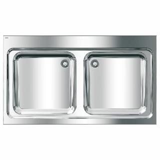 Zlew gospodarczy KWC 700 × 1000 × 1200 mm