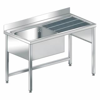 Zlew gospodarczy KWC 700 × 1000 × 1400 mm