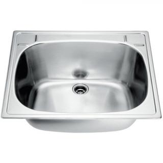 Zlew gospodarczy KWC wbudowywany KWC SIRIUS 565 × 230 × 475 mm
