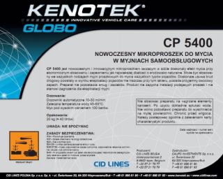 Proszek do myjni bezdotykowych Kenotek CP 5400