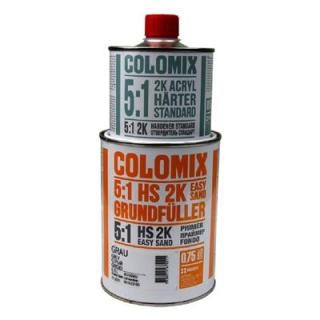 Colomix Podkład wypełniający akrylowy 5:1 HS 2K szary 0.75 + 0.15 utw.