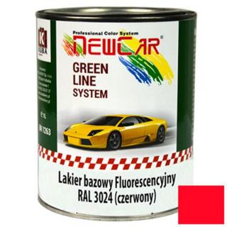 NewCar Lakier bazowy FLUORESCENCYJNY RAL 3024 CZERWONY