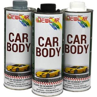 NewCar Środek ochrony karoserii + masa natryskowa 2 w 1 szary CarBody 1kg.