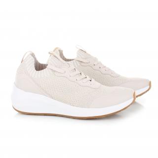 Sneakersy damskie Tamaris 1-23758-26 443 SAND LT.GOLD Tamaris 1-23758-26 443 SAND LT.GOLD sneakersy damskie beżowe