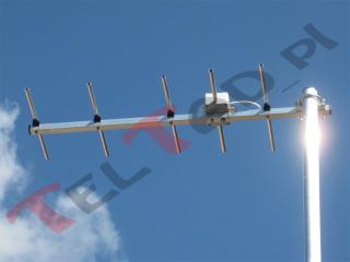 ANTENA YAGI DK7ZB 430 MHz 5 el. 28/50 Ohm 65cm 11.3dBi