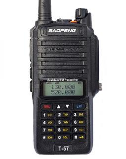 RADIOTELEFON BAOFENG T-57 VHF/UHF 5 W wodoodporny IP67