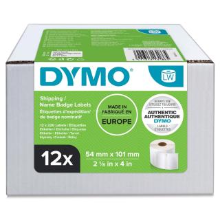 Etykiety DYMO na identyfikator transportowy imienny - 101 x 54 mm biały S0722420 (12 rolek) Autoryzowany Dystrybutor DYMO. Sklep stacjonarny - Warszawa!