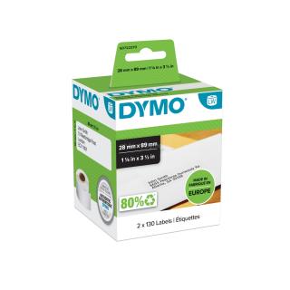 Etykiety DYMO standardowe adresowe - 89 x 28 mm biały S0722370 / 99010 Autoryzowany Dystrybutor DYMO. Sklep stacjonarny - Warszawa!