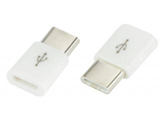 Adapter wtyk USB C - gniazdo micro USB