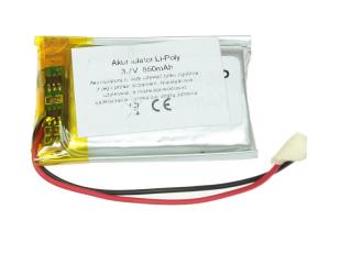 Akumulator Li-Poly 550mAh 3,7V