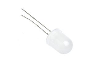 Dioda LED 10mm Biała ciepła matowa (10 szt)