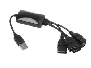 HUB USB 4-portowy na kablu