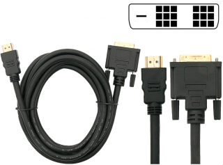 Kabel HDMI - DVI (18+1)   - 3m