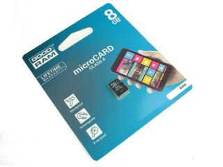 Karta pamięcie MicroSD  8GB cl4
