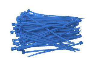 Opaska kablowa 100x2,5 niebieska (100szt)