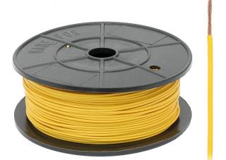 Przewód FLRY-A 1x0,22  żółty (2m)