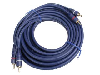 Przyłącze kabel 2xRCA+sterowanie CHINCH   (7,5m)