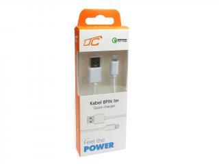 Przyłącze kabel USB -IPHONE  LIGHTNING QuickCharger(1m)