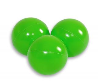 Plastikowe piłki BOBONO do suchego basenu 50szt. - jasny zielony