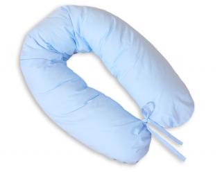 Poduszka dla kobiet w ciąży, ciążowa, do spania i karmienia - Niebieski