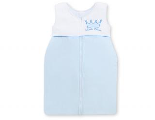 Śpiworek niemowlęcy BOBONO - Little Prince/Princess niebieskie