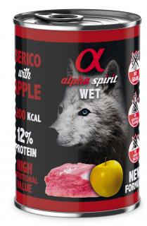 ALPHA SPIRIT WIEPRZOWINA Z JABŁKIEM 400g