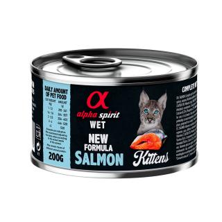 Karma mokra dla kota Kittens Salmon 200 g (kociak)