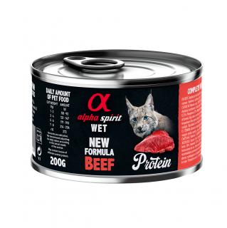 Karma mokra dla kota Protein Beef 200 g (dorosły)