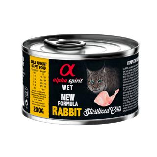 Karma mokra dla kota Sterilised Cats Rabbit 200 g (dorosły)