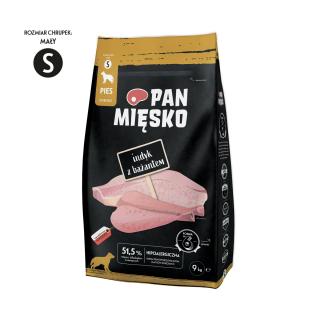 Pan Mięsko indyk z bażantem chrupki S 9kg