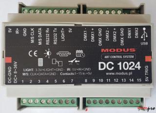 DC 1024 SD - do mocowania na szynie DIN MODUS
